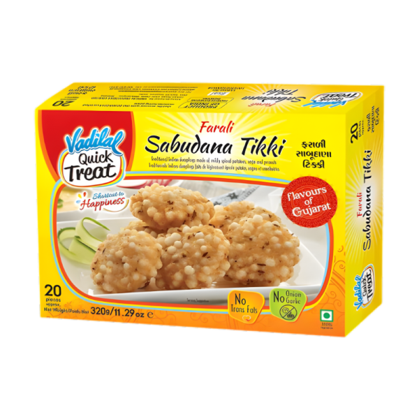 Vadilal Farali Sabudana Tikki 320g on Sale