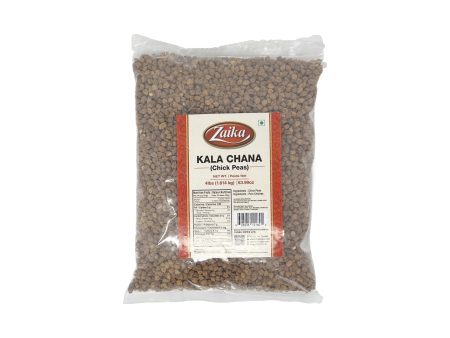 Zaika Kala Chana (Black Chick Peas) 4lb Supply