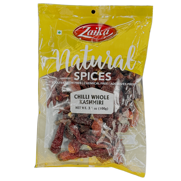 Zaika Kashmiri Chilli Whole 100g Online