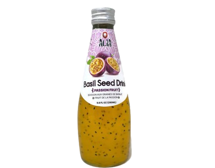 Alia Basil Seed Drink Passion Fruit 290ml Online