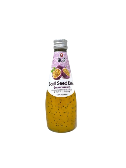 Alia Basil Seed Drink Passion Fruit 290ml Online