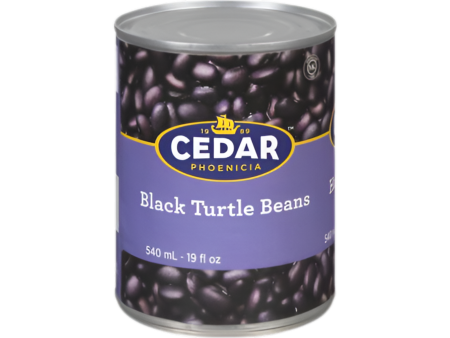 Cedar Black Turtle Beans 540g Sale