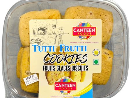 Canteen Foods Tutti Frutti Cookies 340g Cheap