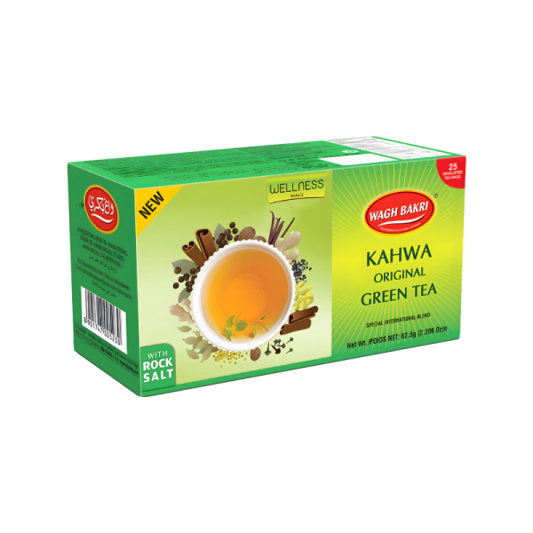 Wagh bakri Kahwa Green Tea (25 Bags) 62g Online Sale