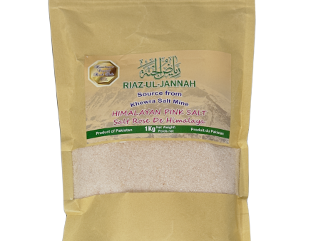 Riaz-Ul-Jannah Himalyan Pink Salt 1kg Hot on Sale