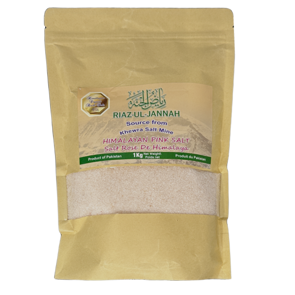 Riaz-Ul-Jannah Himalyan Pink Salt 1kg Hot on Sale