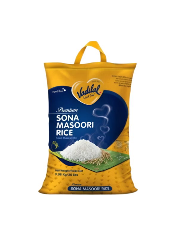 Vadilal Sona Masoori Rice 20lb Discount