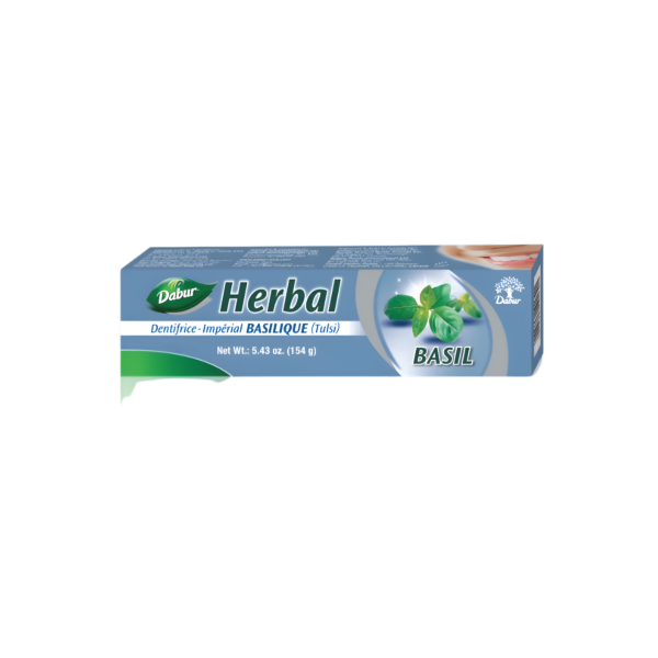 Dabur Herbal Basil Tooth Paste 154g Hot on Sale