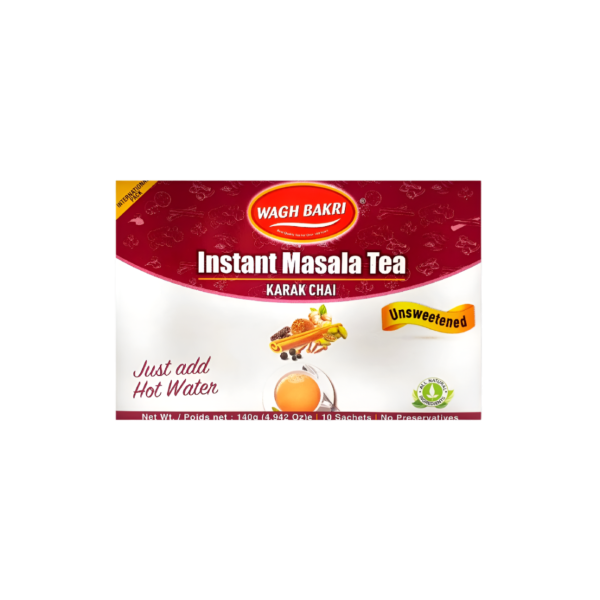 Wagh Bakri Instant Masala Tea Unsweetened 140gm Online