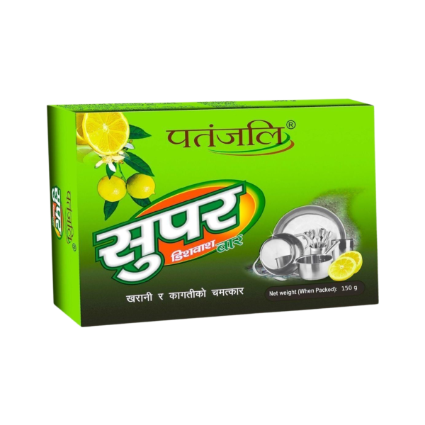 Patanjali Super Dishwash Bar 150g For Discount