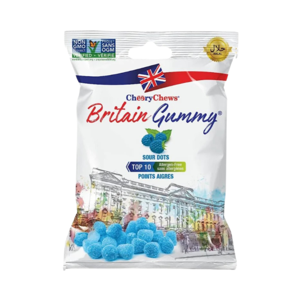 Britain Gummy Sour Dots 150g Online