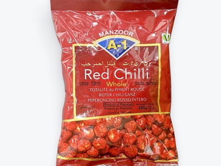 A-1 Red Chilli Whole Round 200g Sale